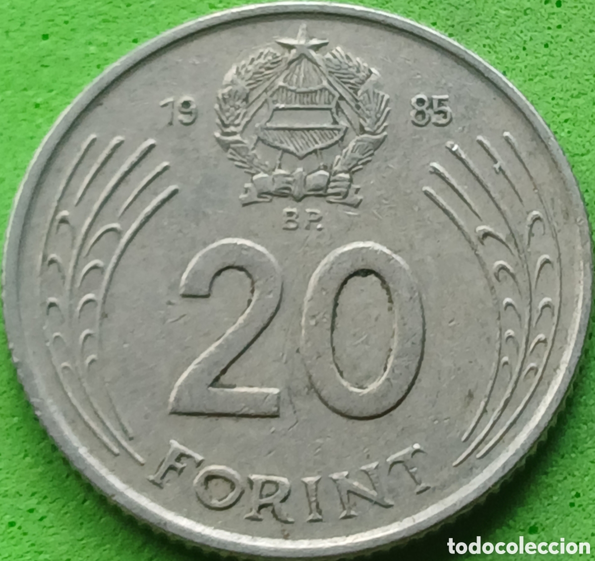 Monedas antiguas de Europa: Hungr&iacute;a 20 forint 1985 km#630