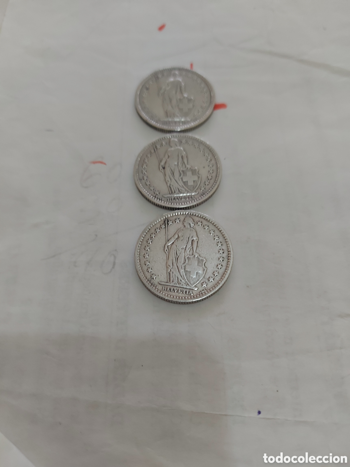 Monedas antiguas de Europa: 3 monedas deSuiza de - Foto 1