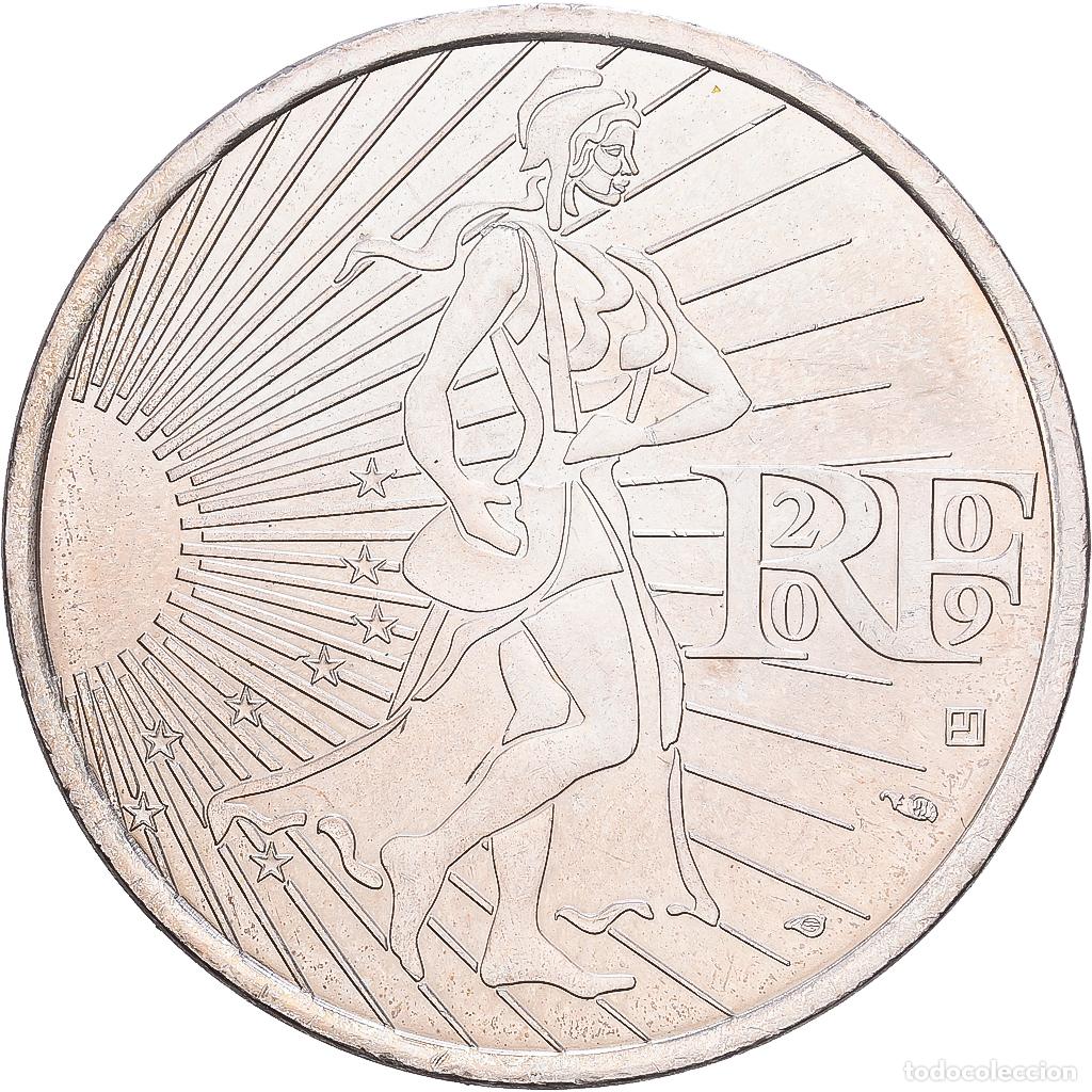 Monedas antiguas de Europa: [#1215407] Francia, 10 Euro, Semeuse, 2009, MDP, Plata, EBC