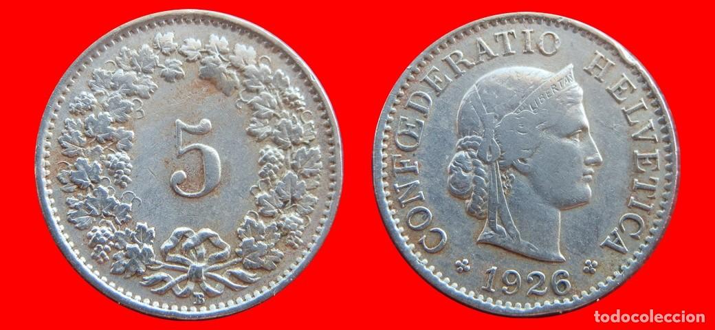 Monedas antiguas de Europa: 5 RAPPEN 1926 SUIZA-155480