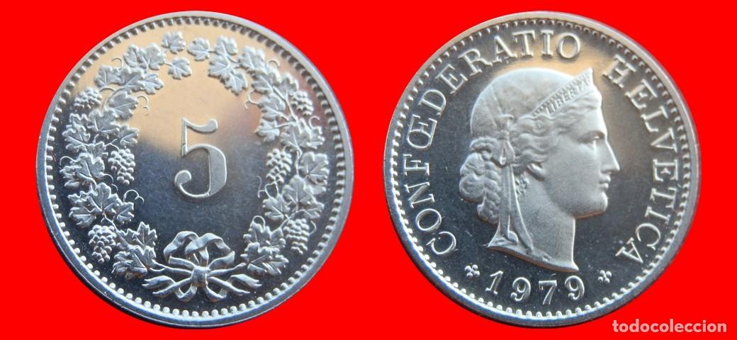 Monedas antiguas de Europa: 5 RAPPEN 1979 SUIZA-155484