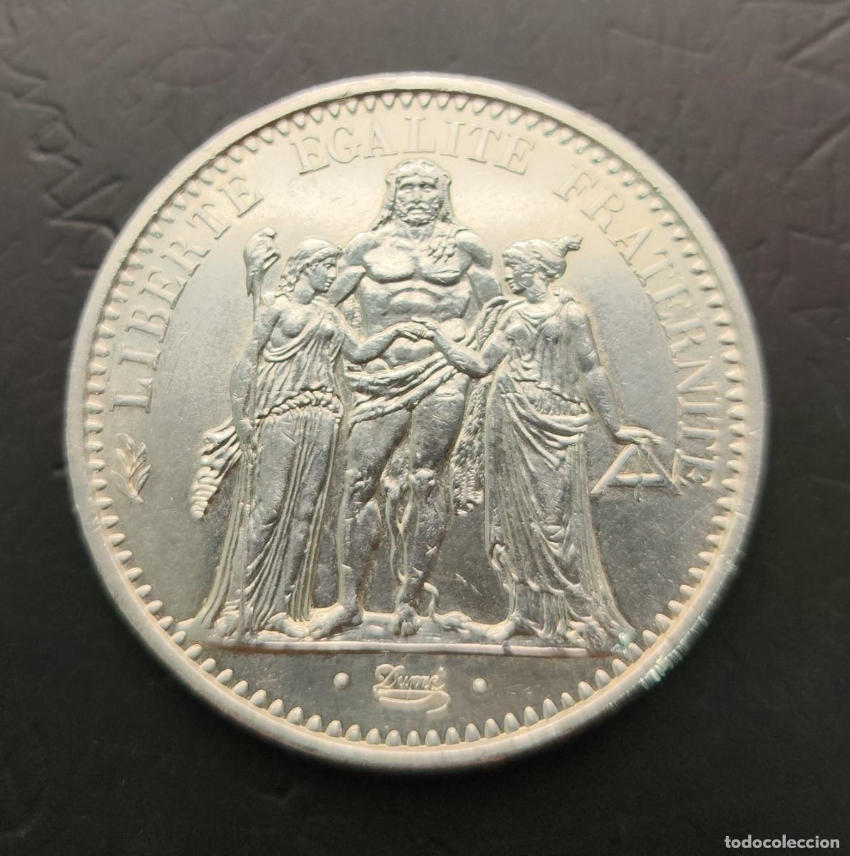 Monedas antiguas de Europa: FRANCIA A&Ntilde;O 1972 , 10 FRANCOS PLATA (900) &rdquo; HERCULES &rdquo;