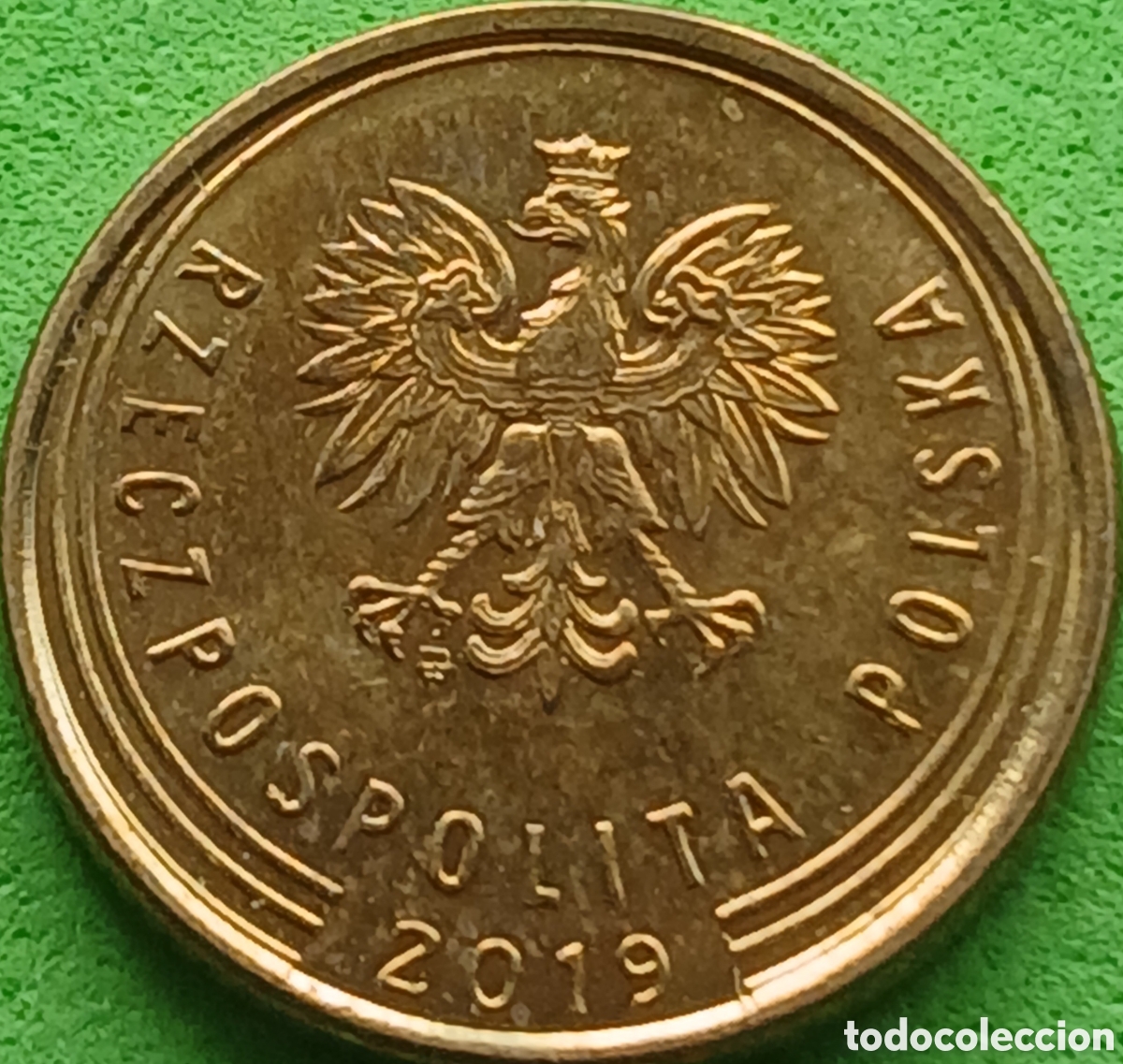 Monedas antiguas de Europa: Polonia 1 grosz 2019 UC#4