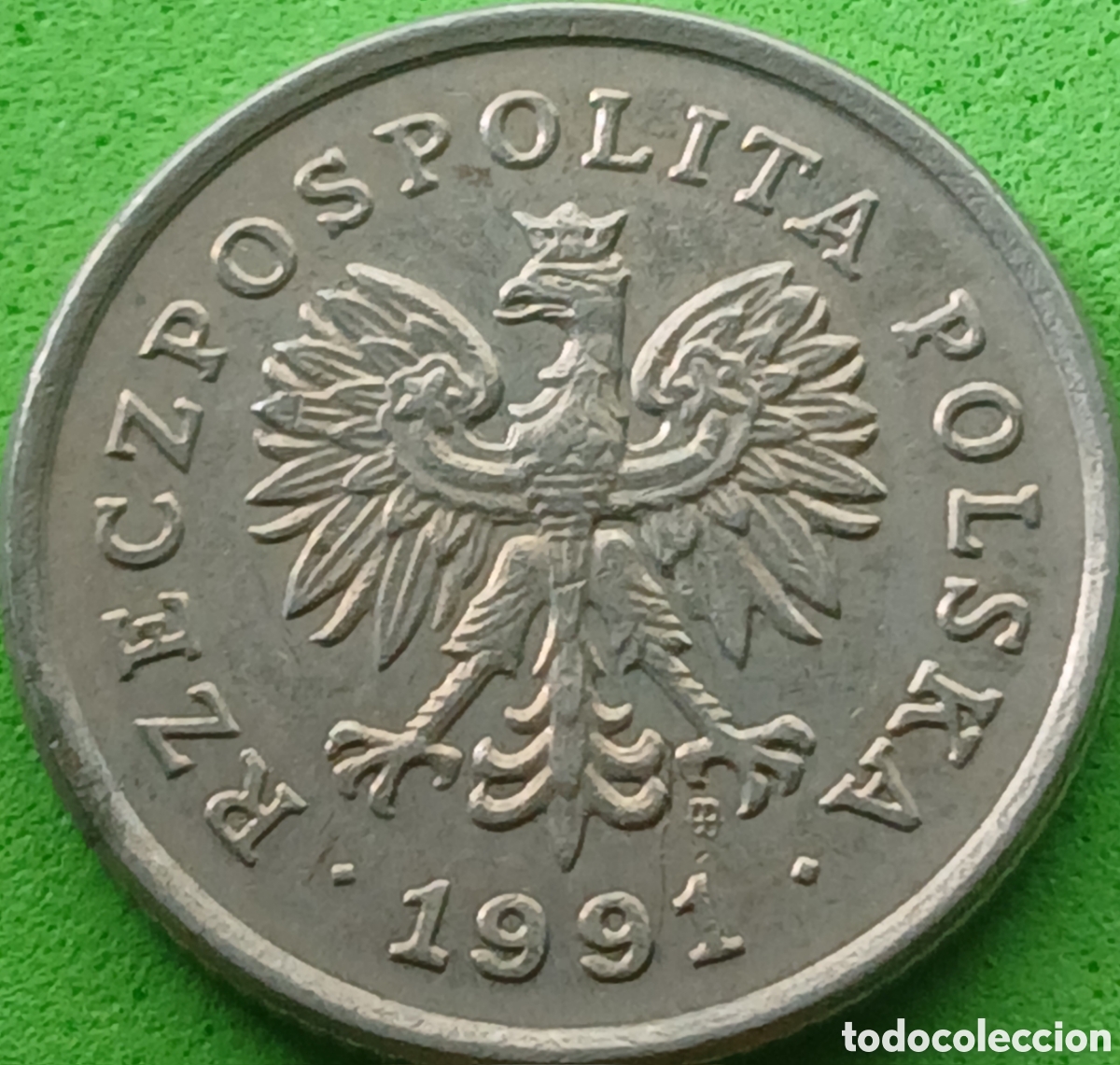Monedas antiguas de Europa: Polonia 50 groszy 1991 Y#281