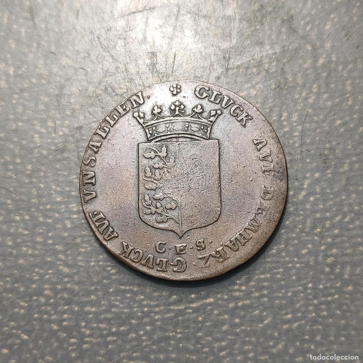 Monedas antiguas de Europa: ALEMANIA GERMANY ZELLERFELD BAJA SAJONIA PFENNIG (1780-1785)