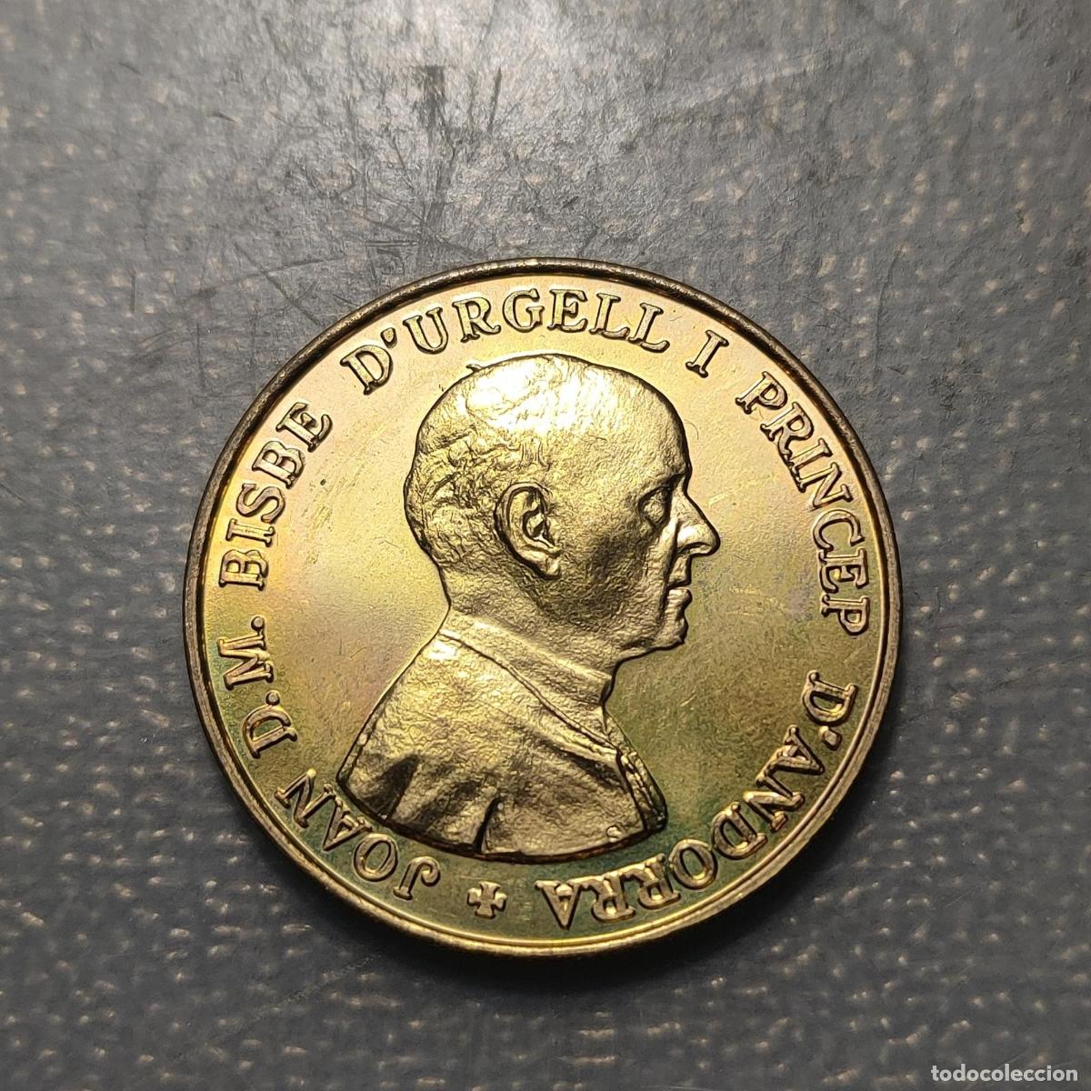 Monedas antiguas de Europa: ANDORRA 2 DINERS 1986 SC-