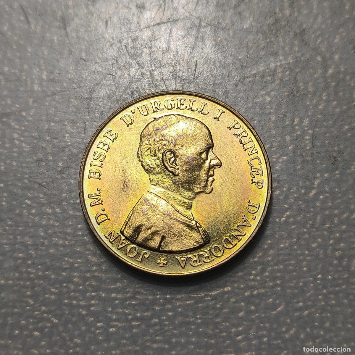 Monedas antiguas de Europa: ANDORRA 1 DINER 1986 EBC/EBC+