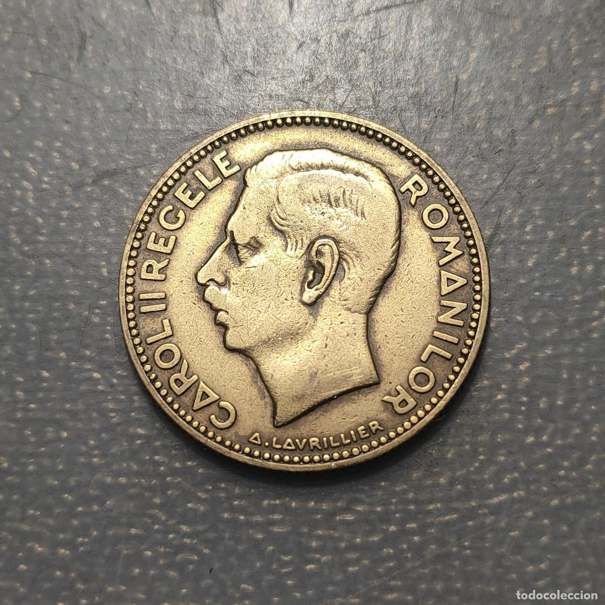 Monedas antiguas de Europa: RUMANIA ROMANIA 20 LEI 1930 MBC