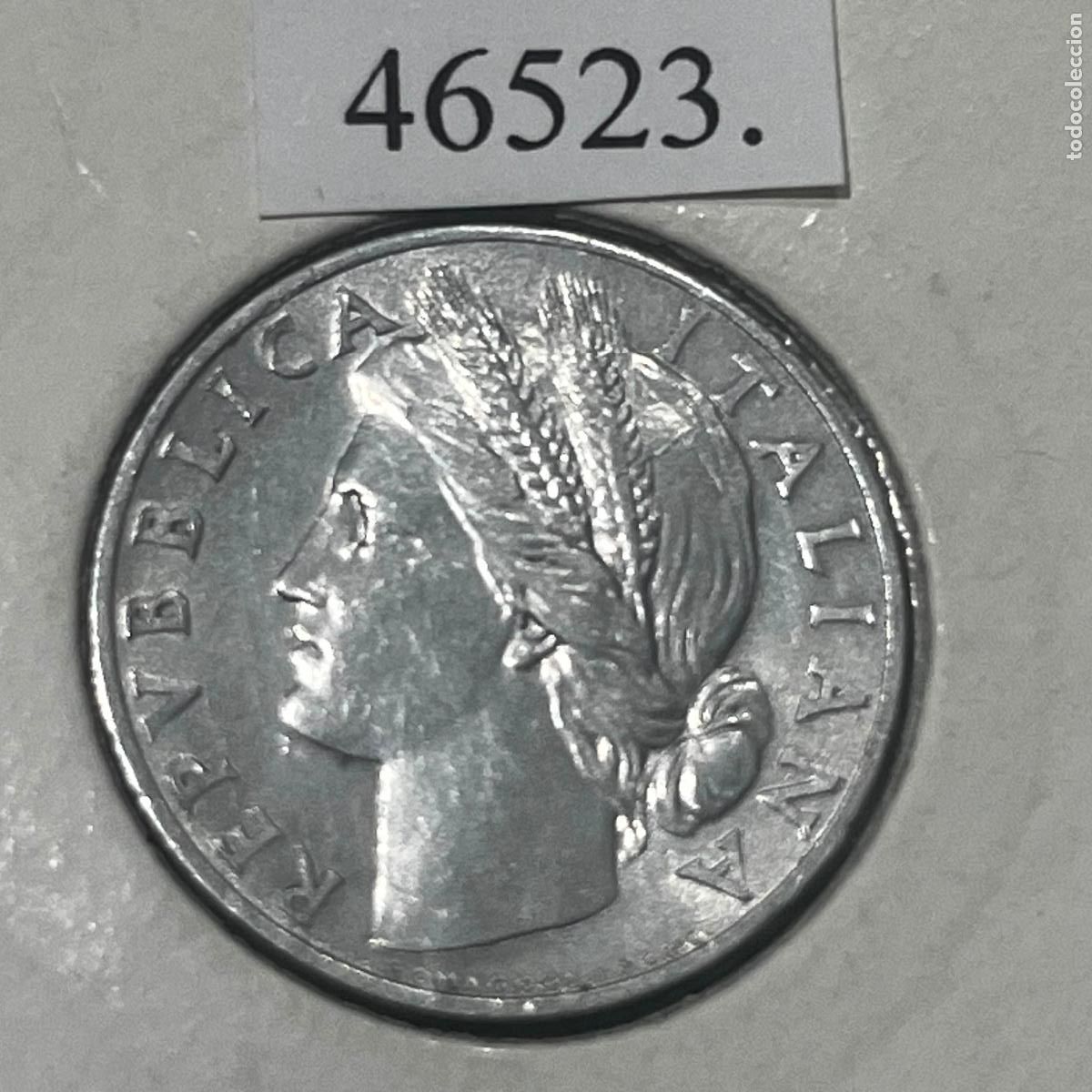 Monedas antiguas de Europa: Italia, 1 lira, 1948