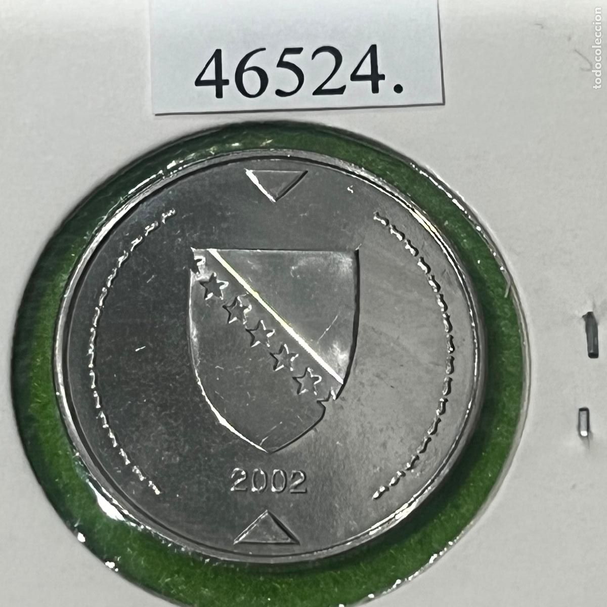 Monedas antiguas de Europa: Bosnia y Herzegovina, 2002, 1 marco convertible, 1 Konvertibilna Marka, 1 KM