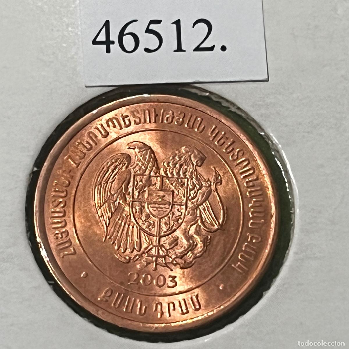 Monedas antiguas de Europa: Armenia 20 drams 2003 - Foto 2