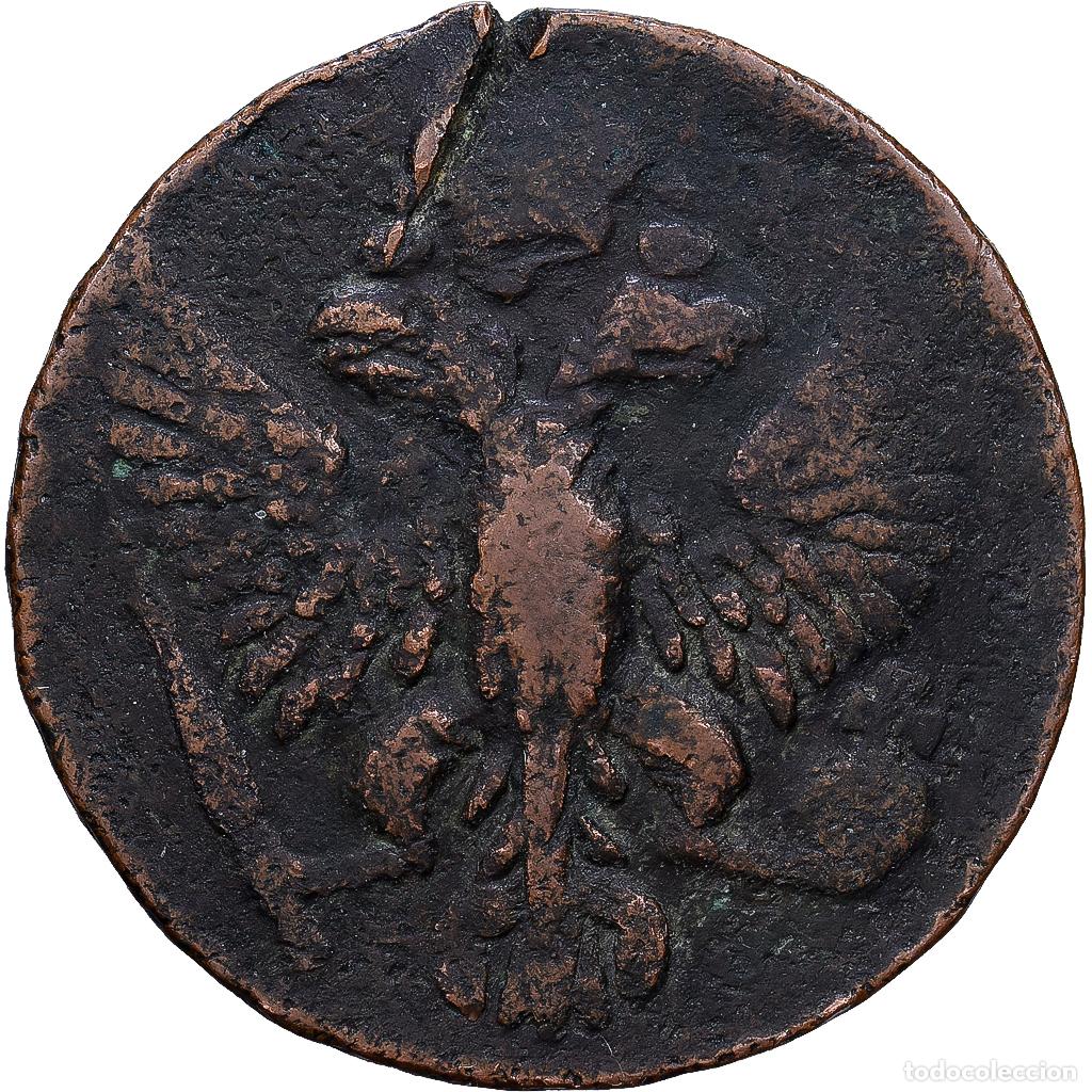 Old Coins of Europe: [#1552239] Rusia, Elizabeth, Denga, 1753, Cobre, MBC