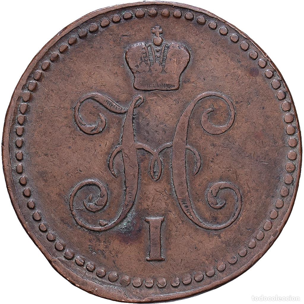 Monedas antiguas de Europa: [#1552254] Rusia, Nicholas I, Kopek, 1842, Ekaterinbourg, Cobre, MBC, KM:144.1