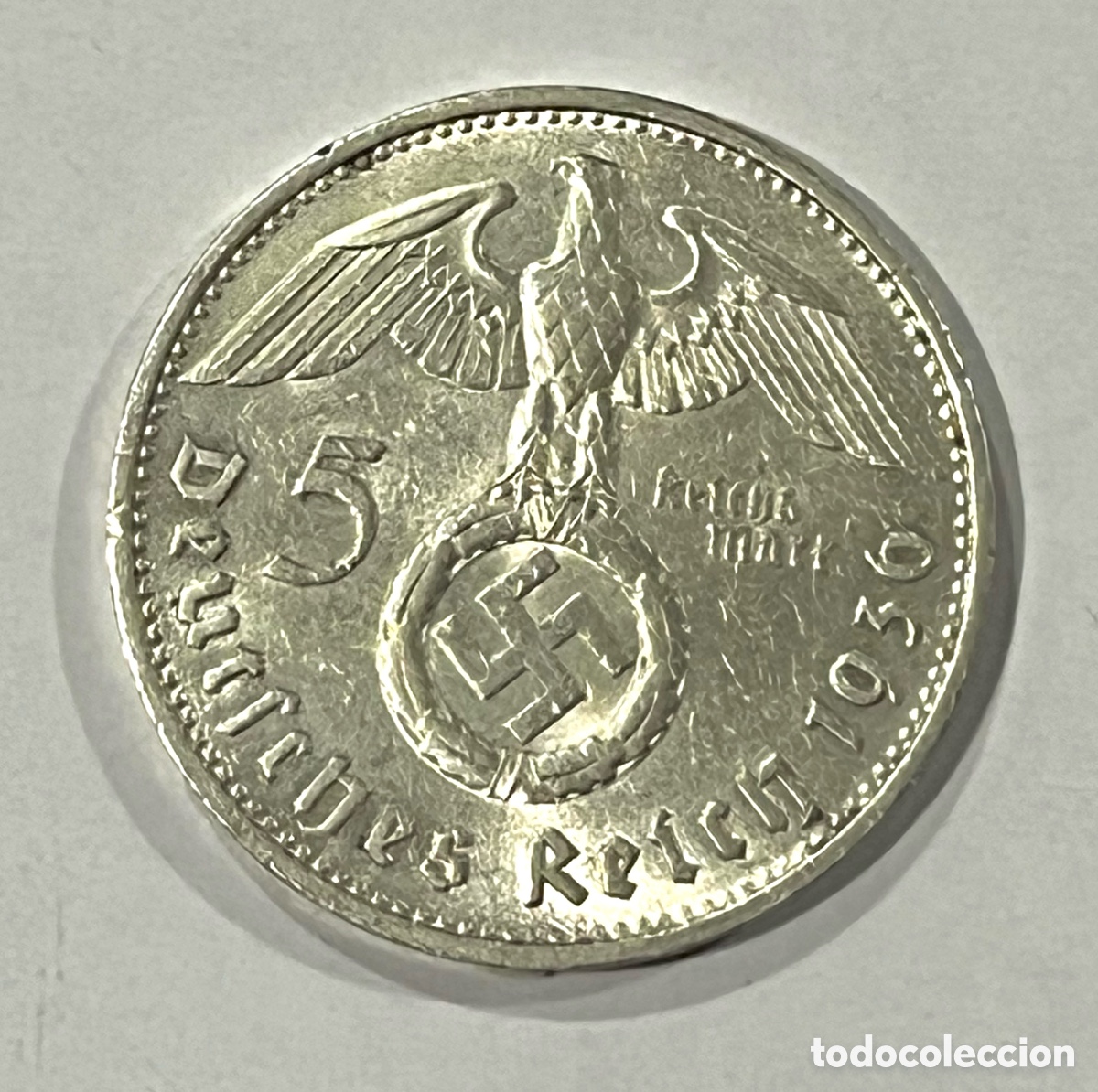 Monedas antiguas de Europa: MONEDA 5 REICHSMARK 1936, PLATA, TERCER REICH - PLATA - ENCAPSULADA