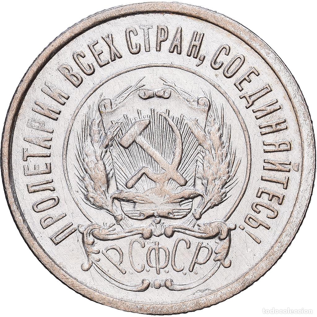 Monedas antiguas de Europa: [#1552308] Rusia, 20 Kopeks, 1922, Plata, EBC, KM:82
