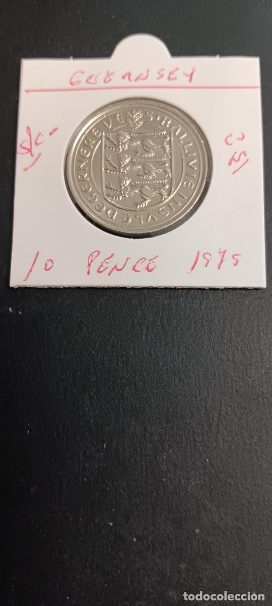 Monedas antiguas de Europa: GUERNSEY 10 PENCE 1979 EBC KM=30 (CUPRONIQUEL)