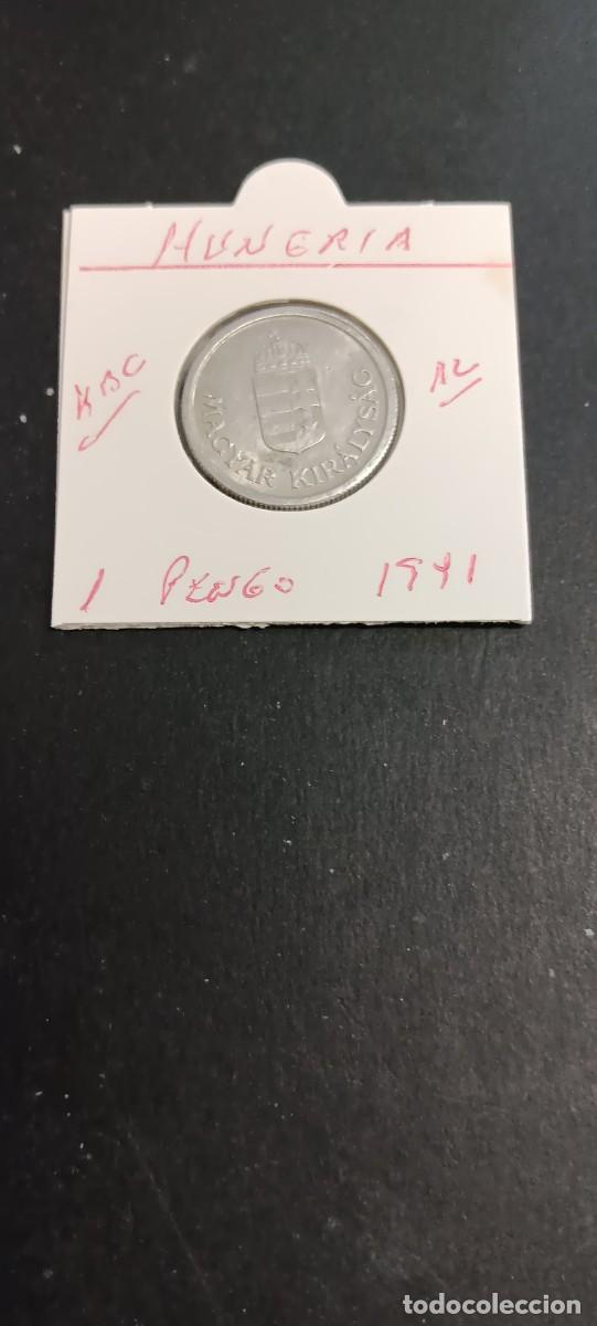 Monedas antiguas de Europa: HUNGRIA 1 PENGO 1941 MBC KM=522.1 (ALUMINIO) II GM