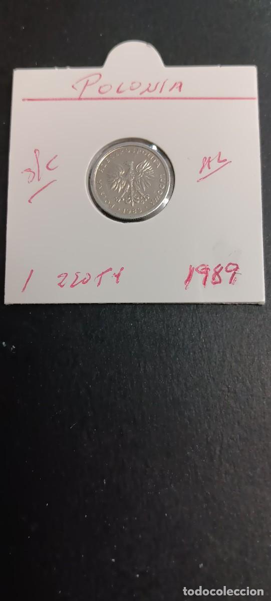 Monedas antiguas de Europa: POLONIA 1 ZLOTY 1989 S/C- KM=49.3 (ALUMINIO)