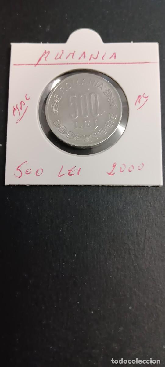 Monedas antiguas de Europa: RUMANIA 500 LEI 2000 MBC KM=145 (ALUMINIO)
