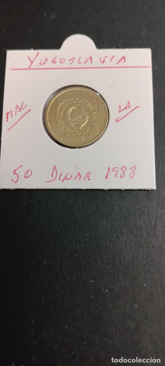 Monedas antiguas de Europa: YUGOSLAVIA 20 DINARA 1988 MBC KM=133 (LAT&Oacute;N)