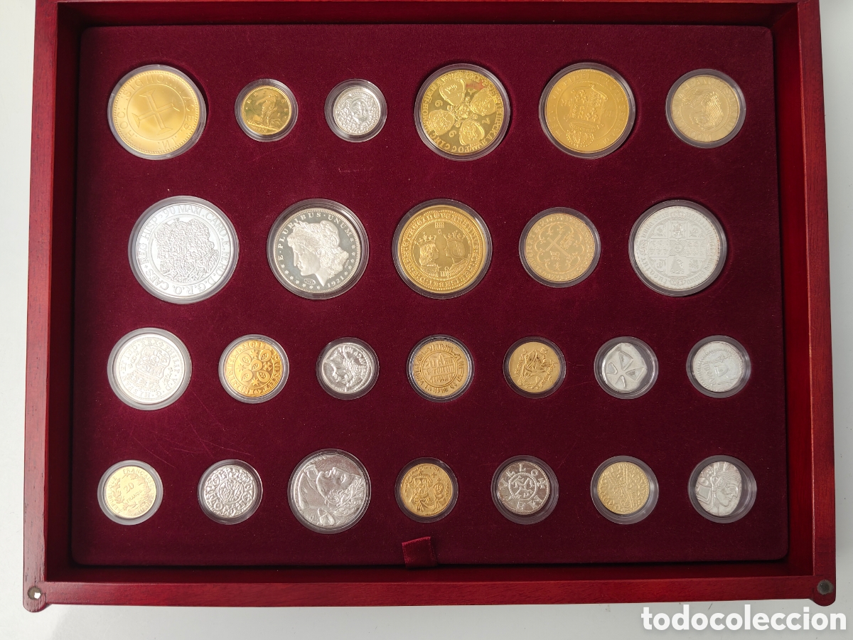 Monedas antiguas de Europa: 25 MONEDAS DE PLATA Y ORO DE PRIMERA LEY