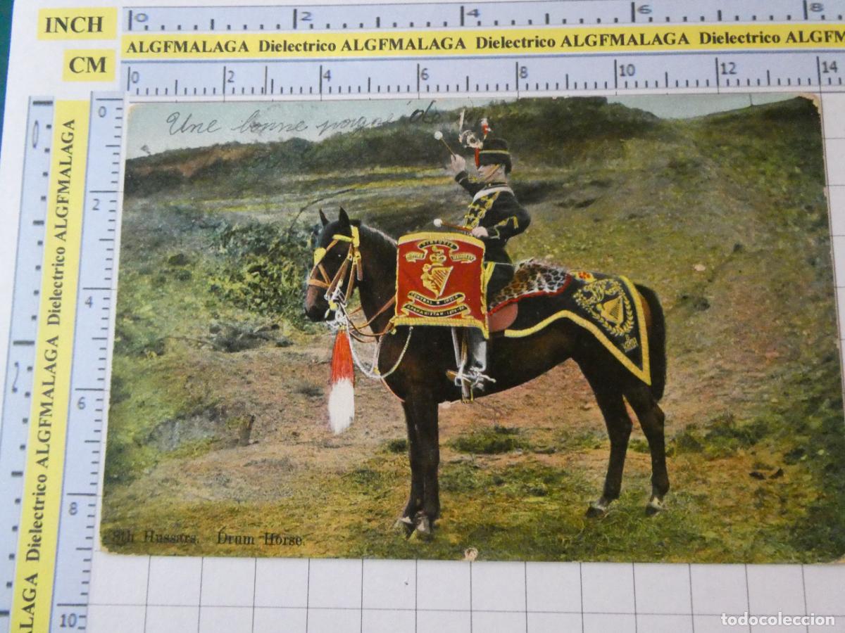 Monedas antiguas de Europa: ANTIGUA POSTAL DE REINO UNIDO. FECHADA A&Ntilde;O 1905. EFA MILITARY SERIES. UNIFORME MILITAR CABALLO. 2508