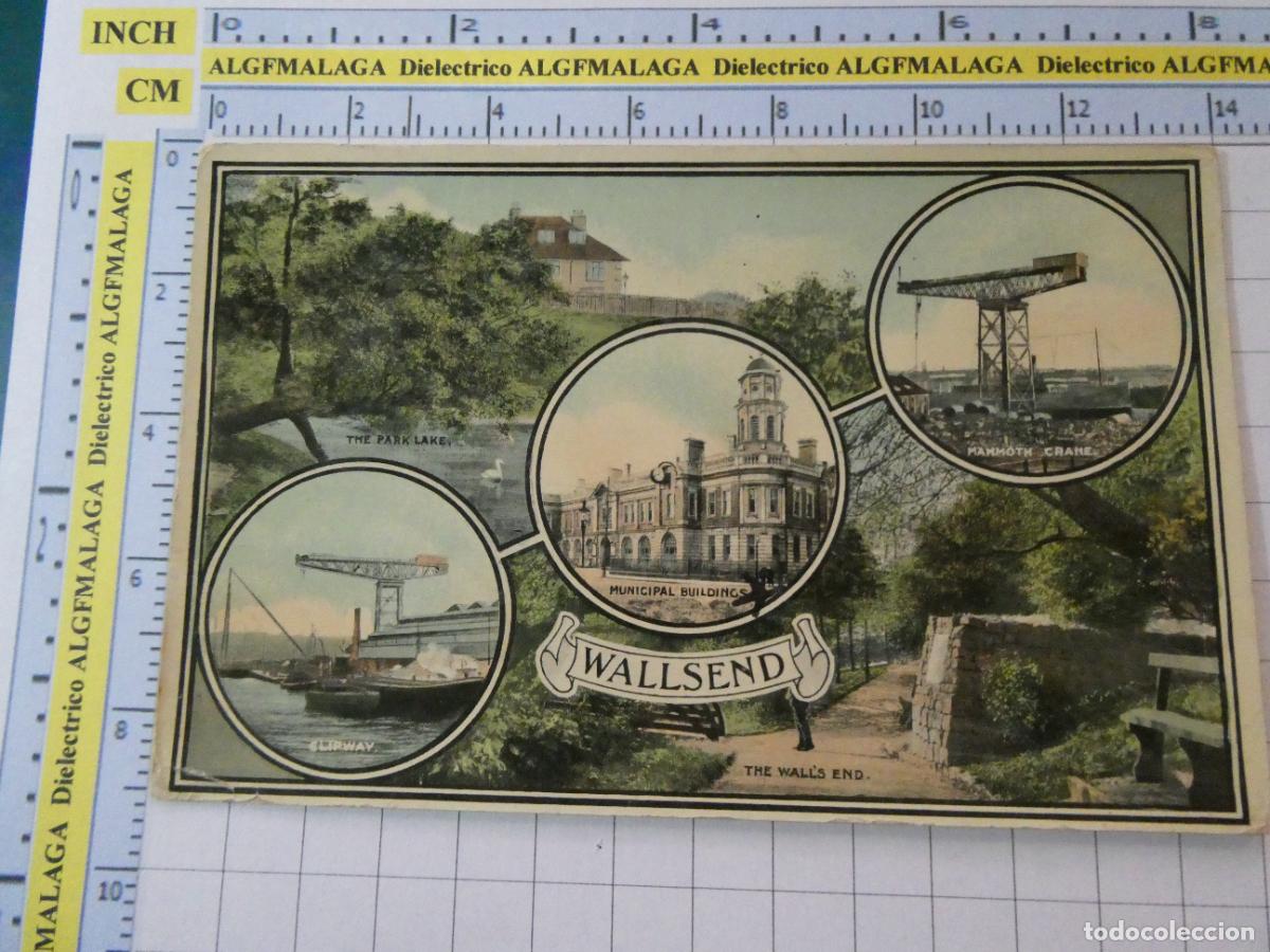Monedas antiguas de Europa: ANTIGUA POSTAL DE REINO UNIDO. WALLSEND . 2509