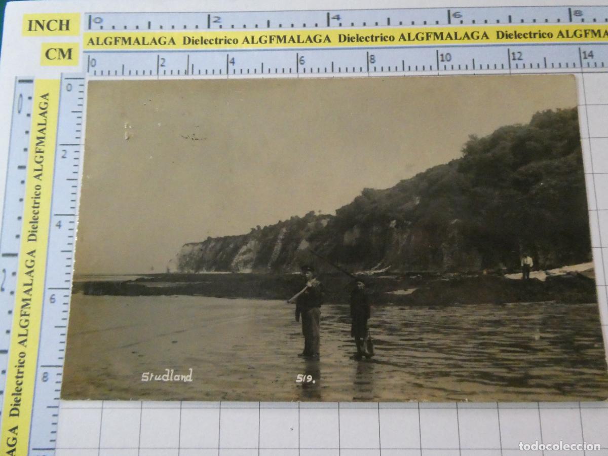 Monedas antiguas de Europa: ANTIGUA POSTAL DE REINO UNIDO. STUDLAND PESCADORES. 2510