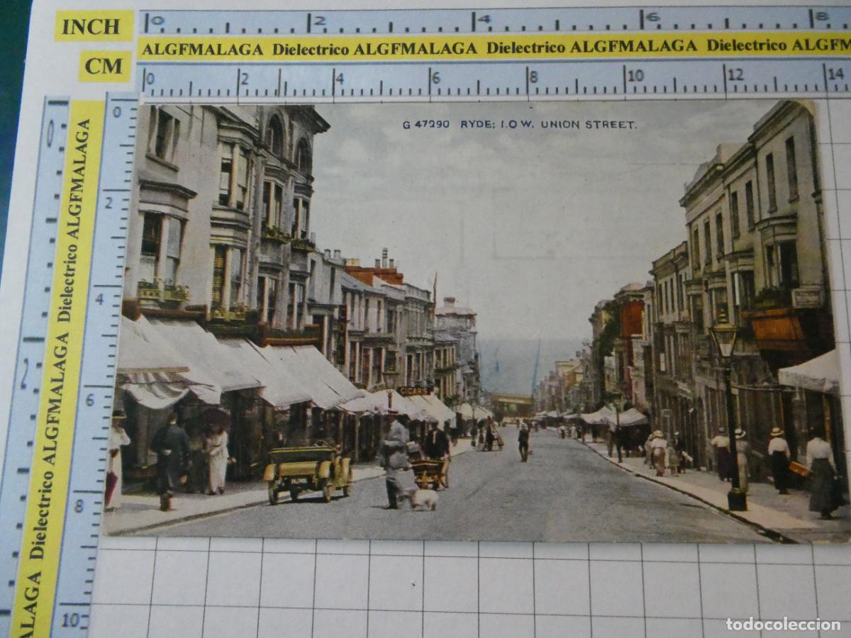 Monedas antiguas de Europa: ANTIGUA POSTAL DE REINO UNIDO. RYDE I.O.W. UNION STREET. 2511