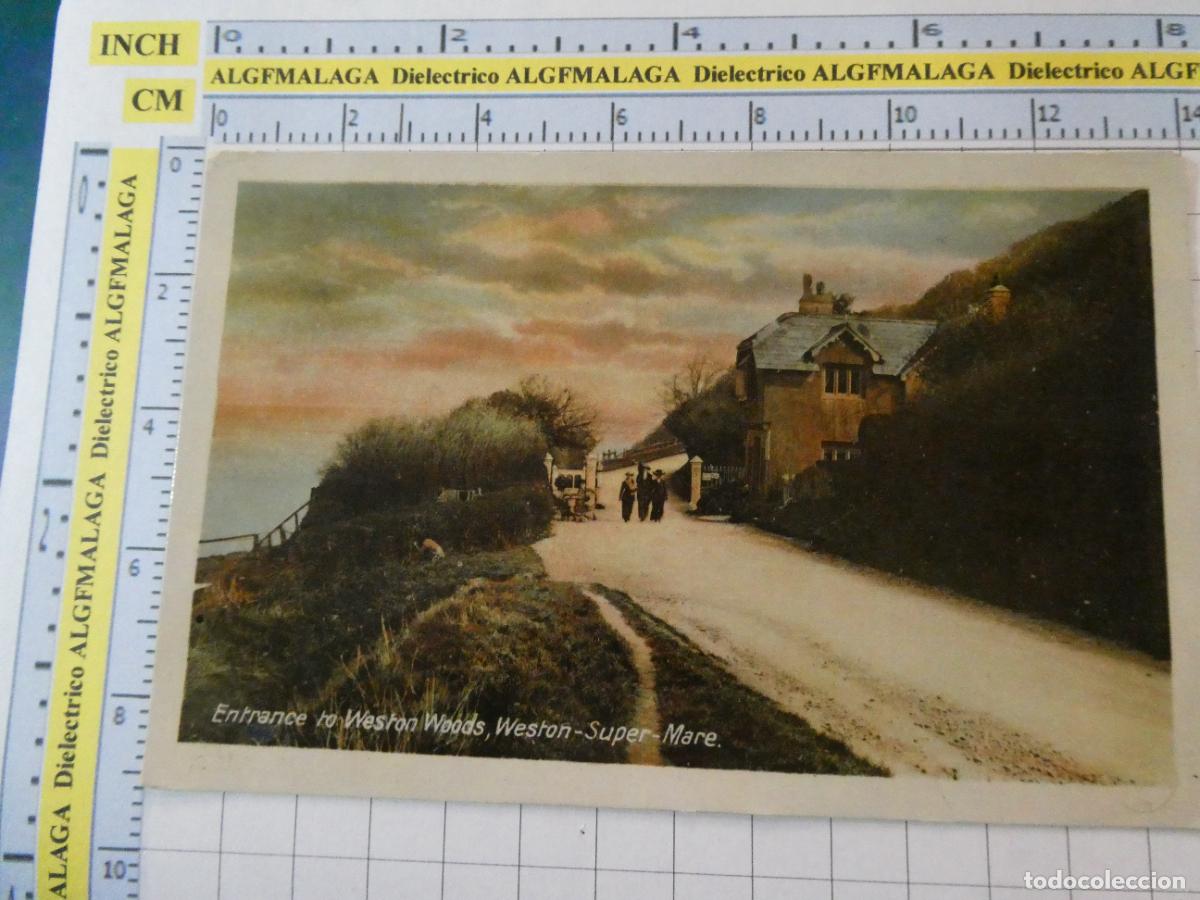Monedas antiguas de Europa: ANTIGUA POSTAL DE REINO UNIDO. ENTRANCE TO WESTON WOODS WESTON SUPER MARE. 2517