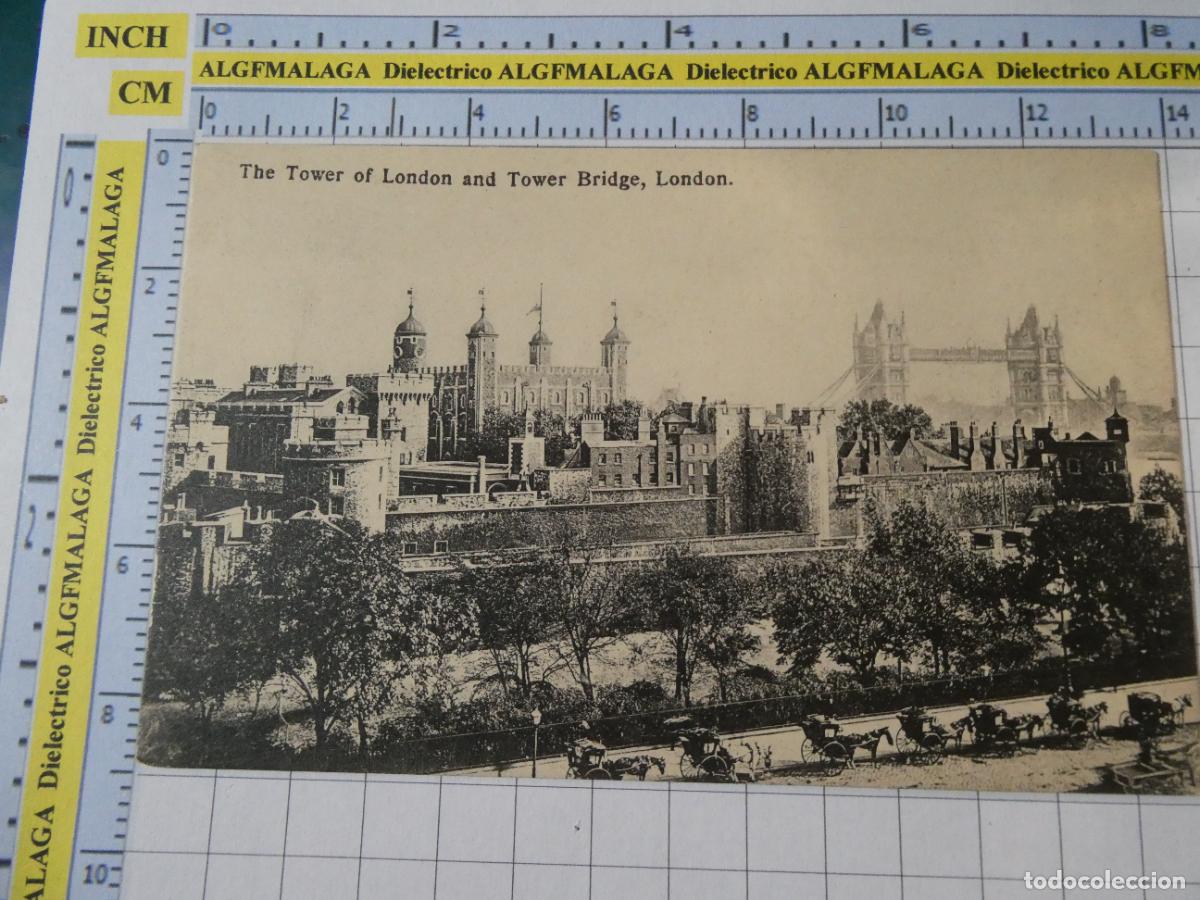 Monedas antiguas de Europa: ANTIGUA POSTAL DE REINO UNIDO. LODRES LONDON TOWER OF LONDON TOWER BRIDGE. 2526