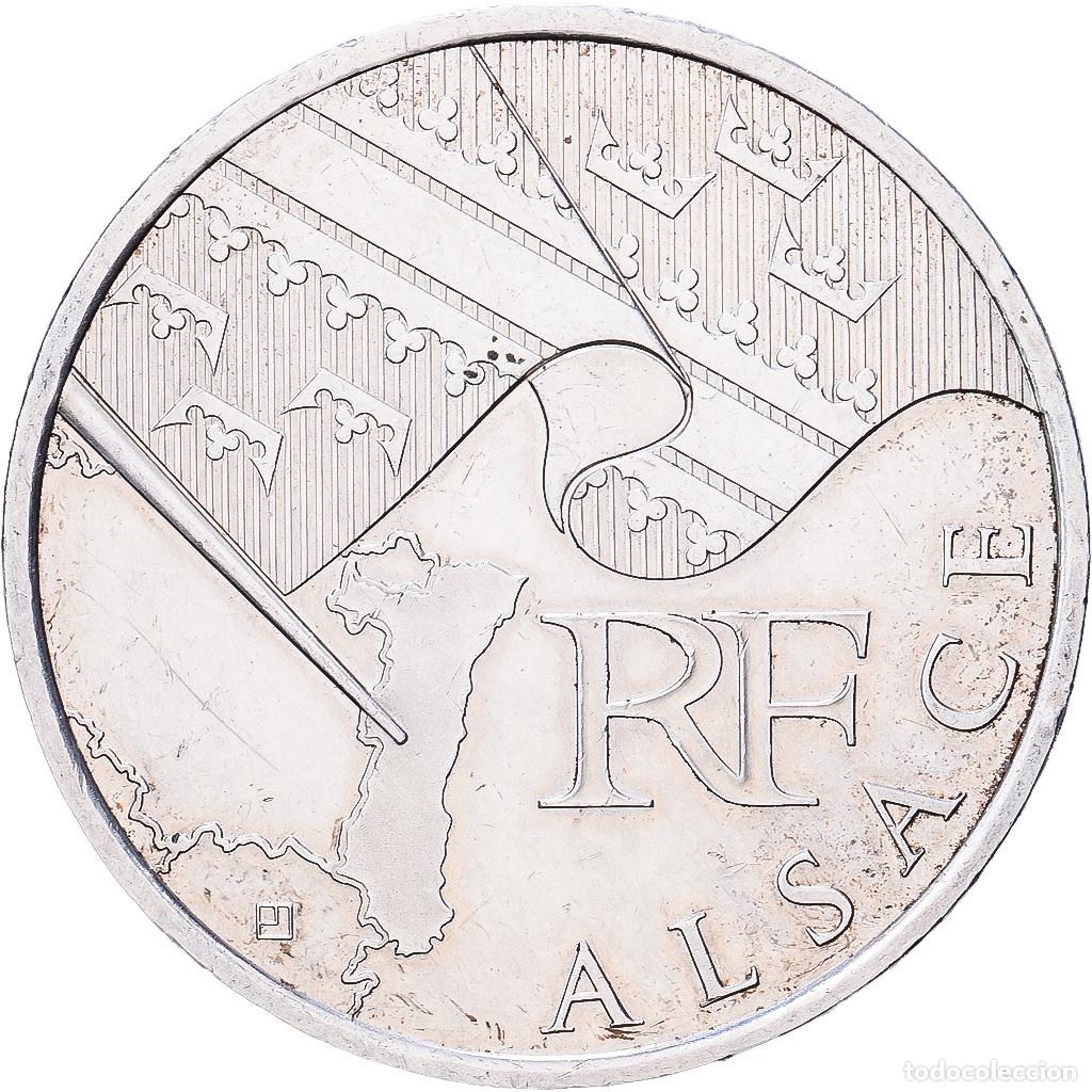 Monedas antiguas de Europa: [#1552229] Francia, 10 Euro, Monnaie de Paris, Alsace, 2010, Paris, Plata, EBC