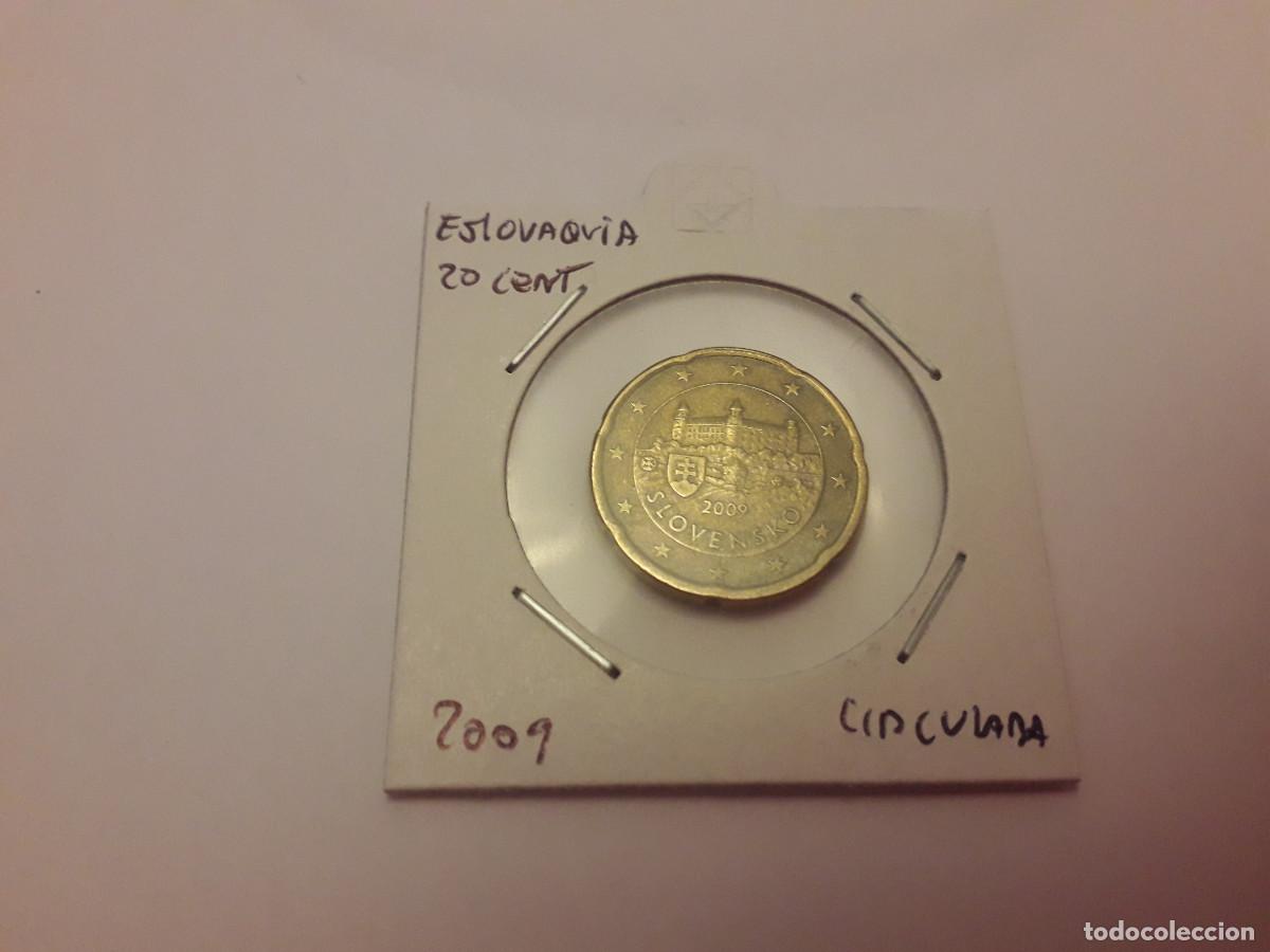 Monedas antiguas de Europa: 003812NUM-X0054-Eslovaquia - 20 cent &euro; -2009 - encartonada