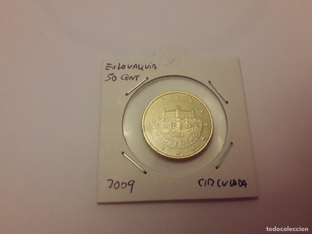 Monedas antiguas de Europa: 003813NUM-X0055-Eslovaquia - 50 cent &euro; -2009 - encartonada