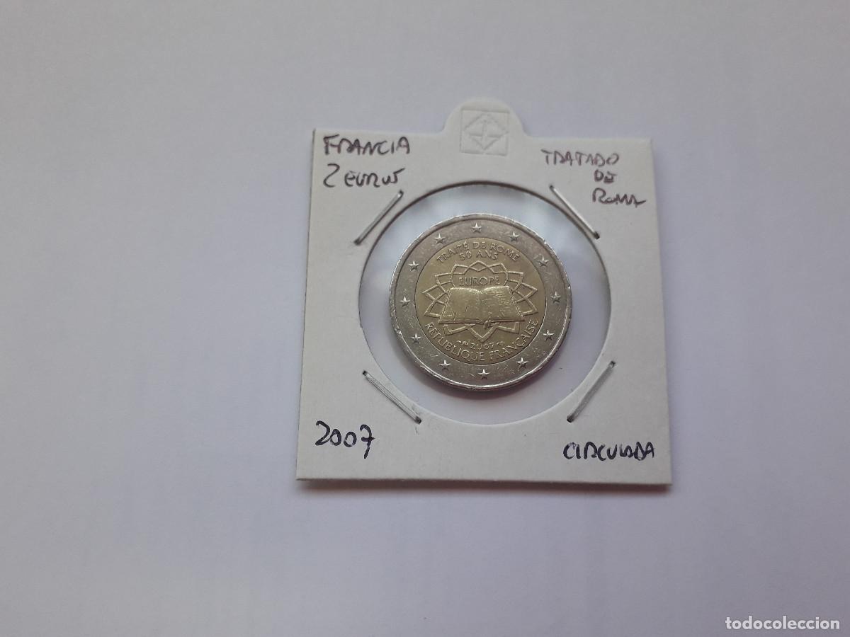 Monedas antiguas de Europa: 003817NUM-X0059-Francia - 2 &euro; -2007 - Tratado roma -encartonada