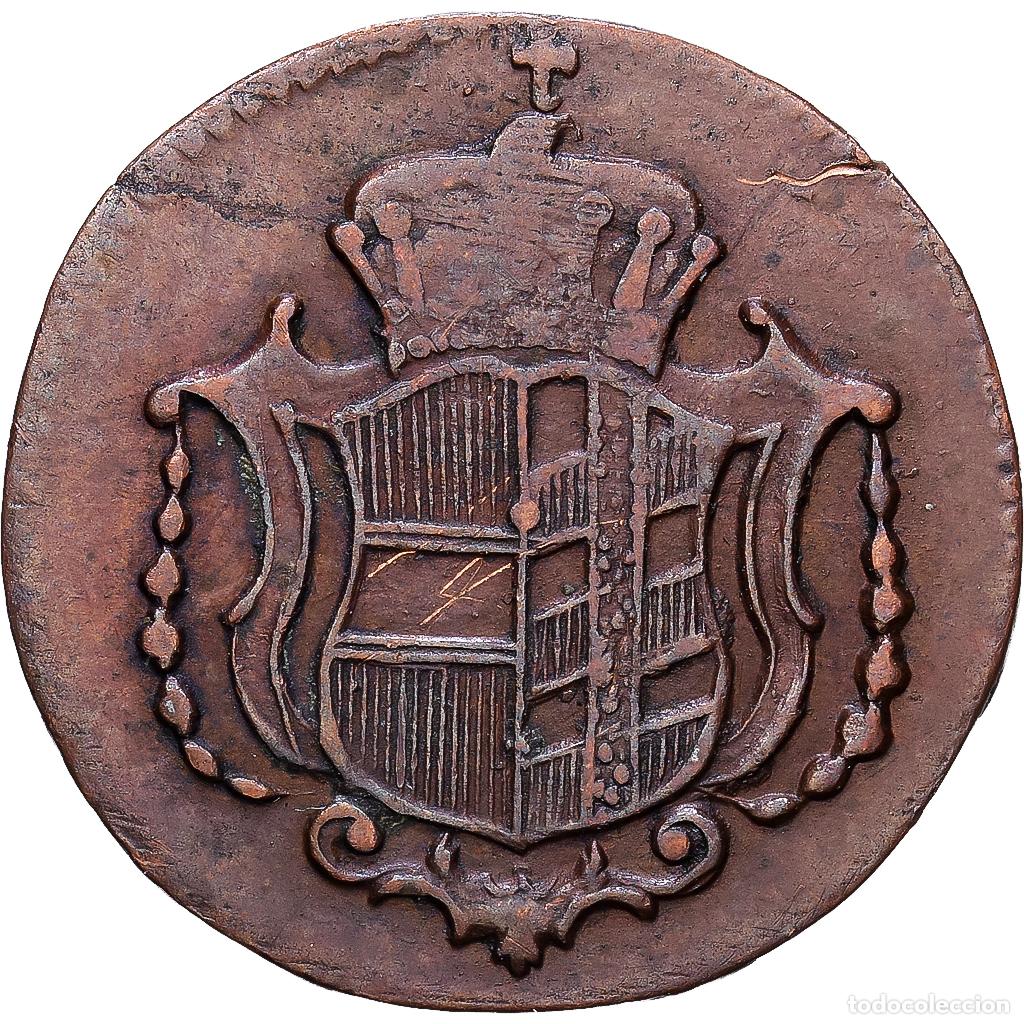 Monedas antiguas de Europa: [#1552281] Austria, Josef II, Heller, 1790, G&uuml;nzburg, Cobre, MBC+
