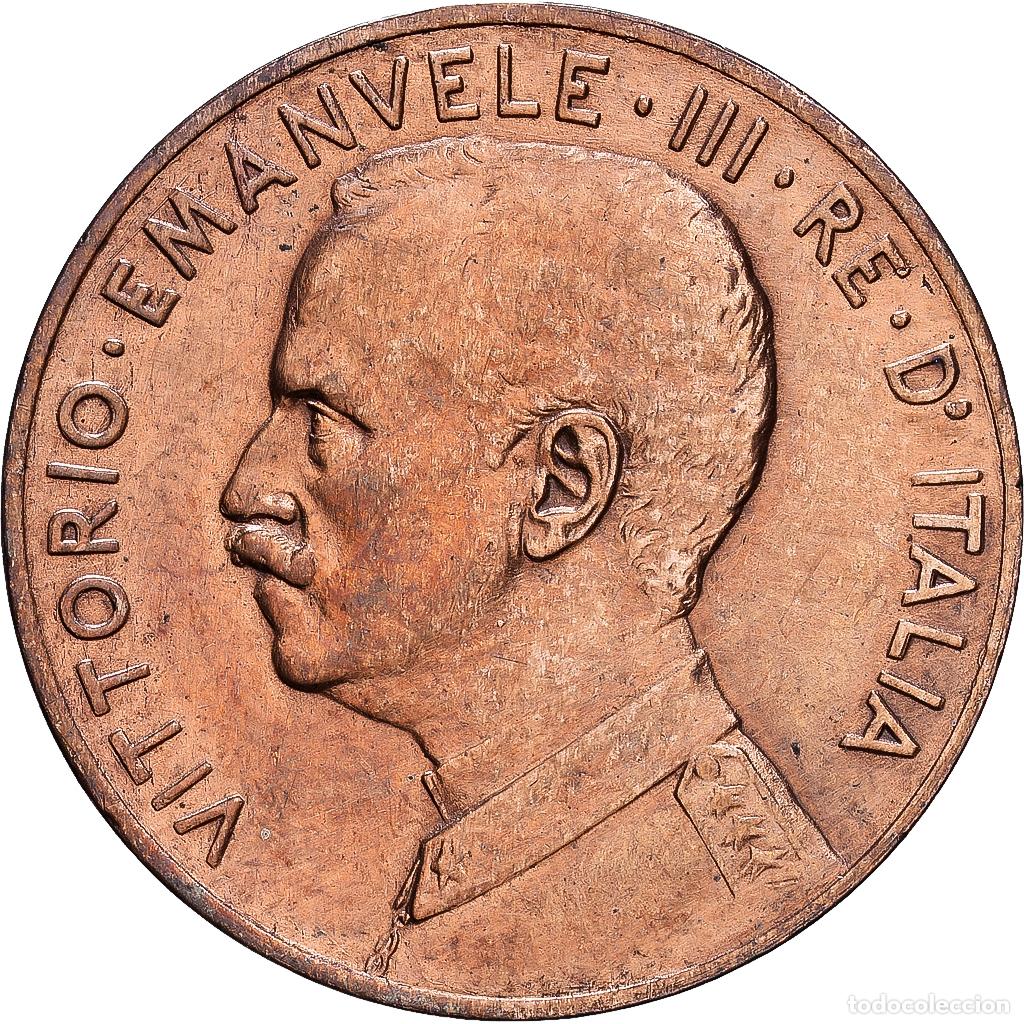 Monedas antiguas de Europa: [#1552314] Italia, Vittorio Emanuele III, 5 Centesimi, 1918, Rome, Bronce, MBC+, KM:42
