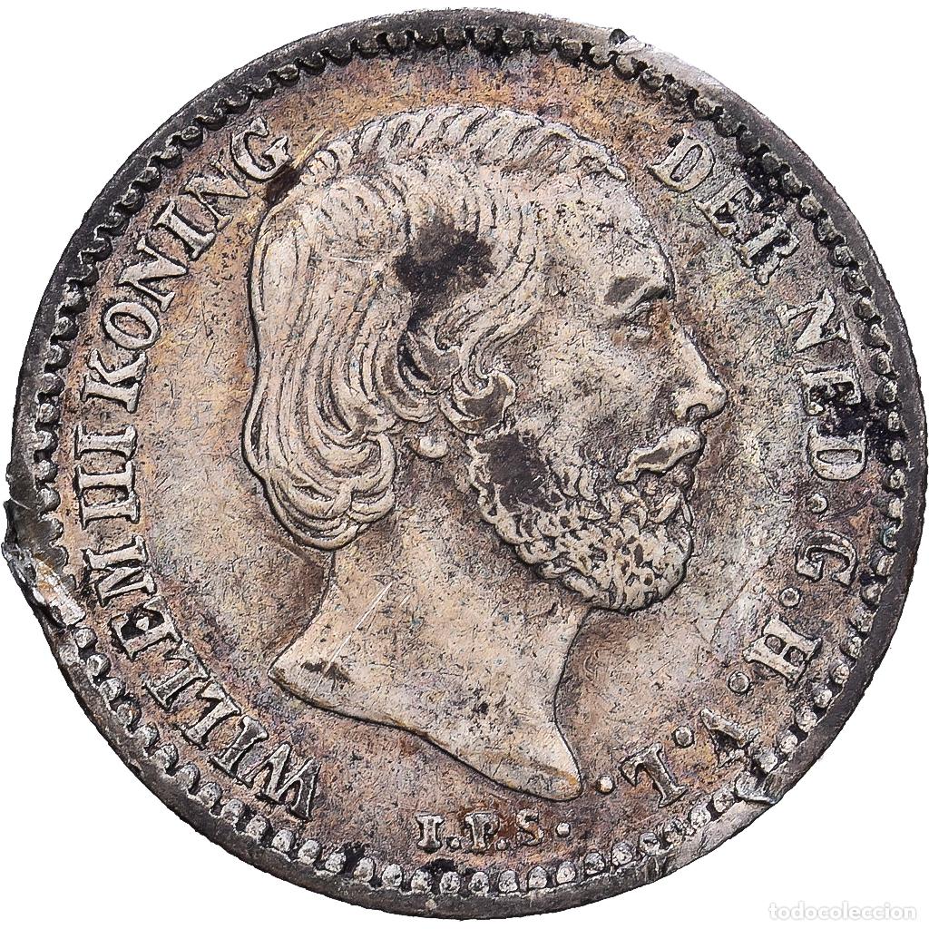 Monedas antiguas de Europa: [#1203350] Pa&iacute;ses Bajos, William III, 10 Cents, 1873, Utrecht, Plata, MBC, KM:80