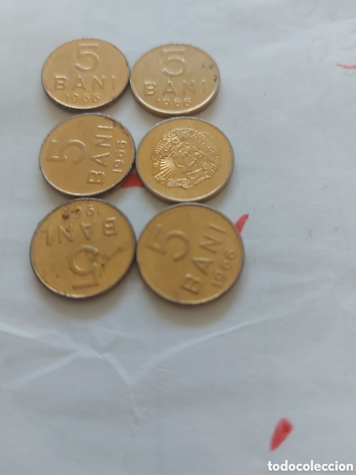 Monedas antiguas de Europa: 6 monedas de Rumania s