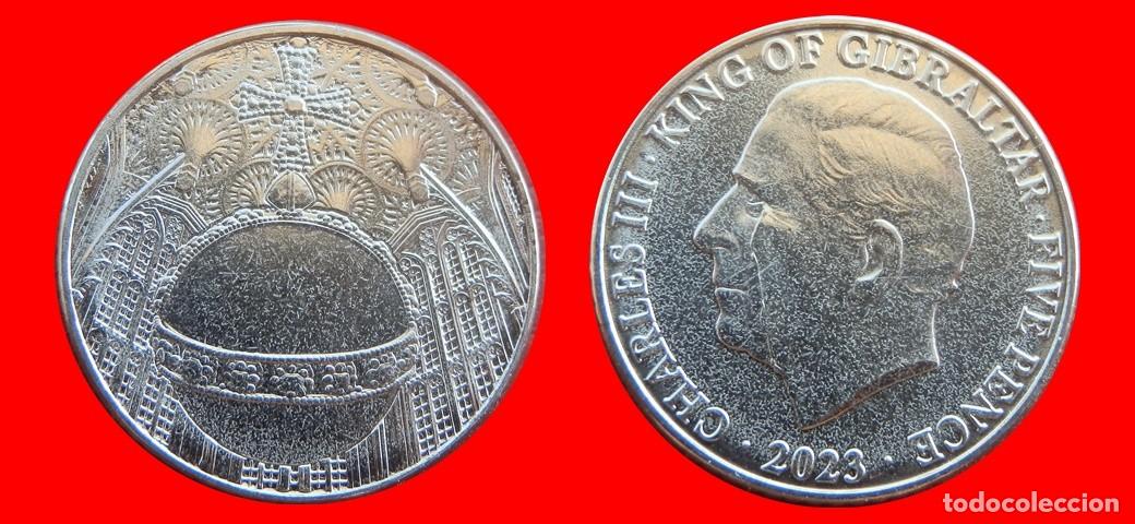 Monedas antiguas de Europa: 5 PENIQUES PENCE 2023 SIN CIRCULAR ISLA DE MAN -9873SC