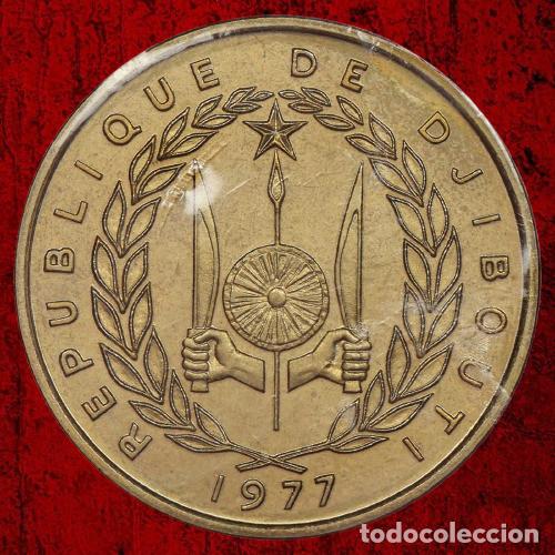 Monedas antiguas de Europa: France 20 francs 1977 bronze-aluminium