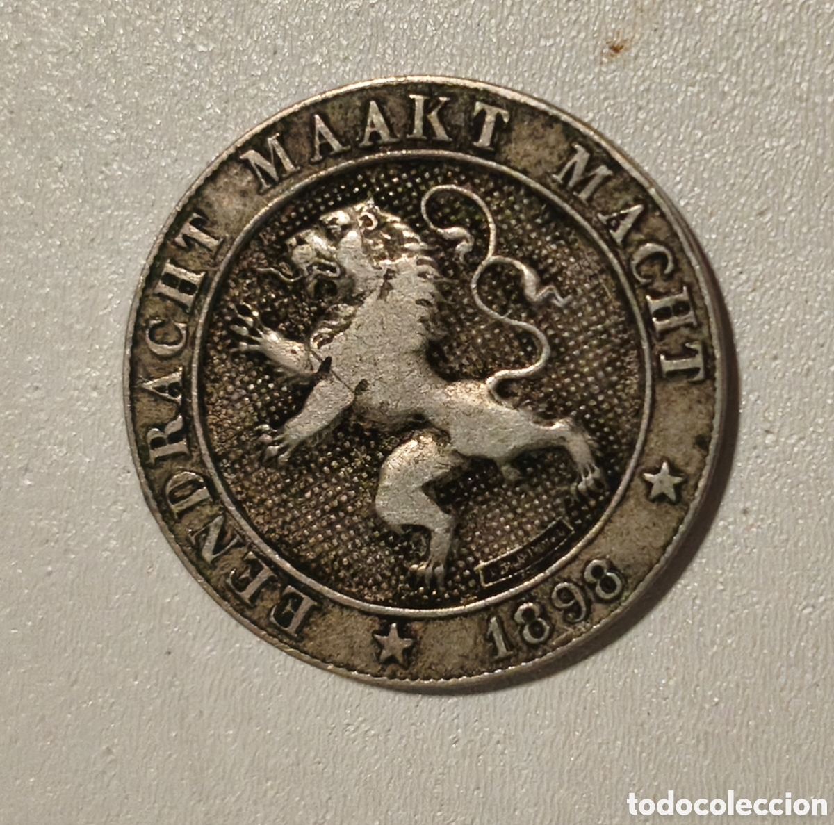 Monedas antiguas de Europa: 5 CENTIMOS BELGICA 1898
