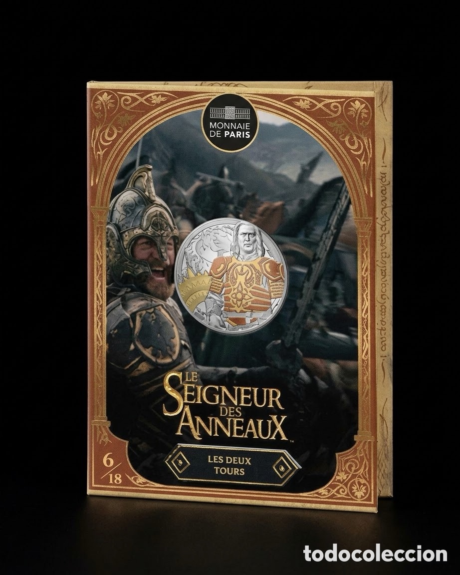 Monedas antiguas de Europa: 10 euro plata 2026 Th&eacute;oden Se&ntilde;or de los Anillos