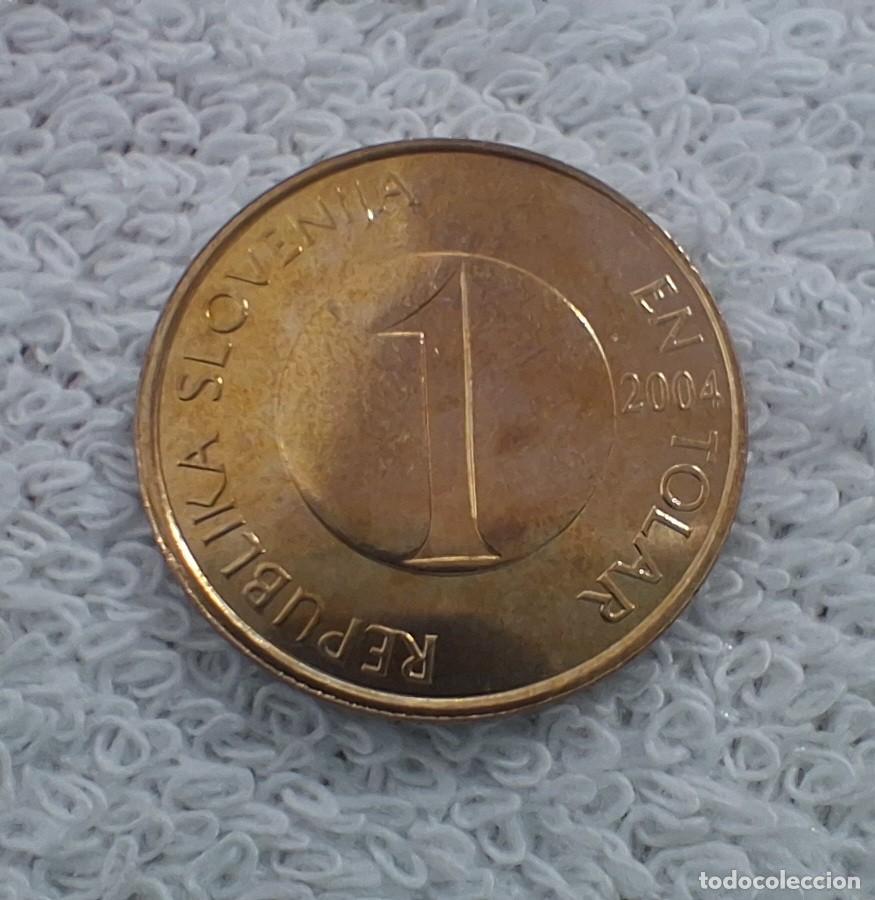 Monedas antiguas de Europa: 1 Tolar Eslovenia 2004 Trucha