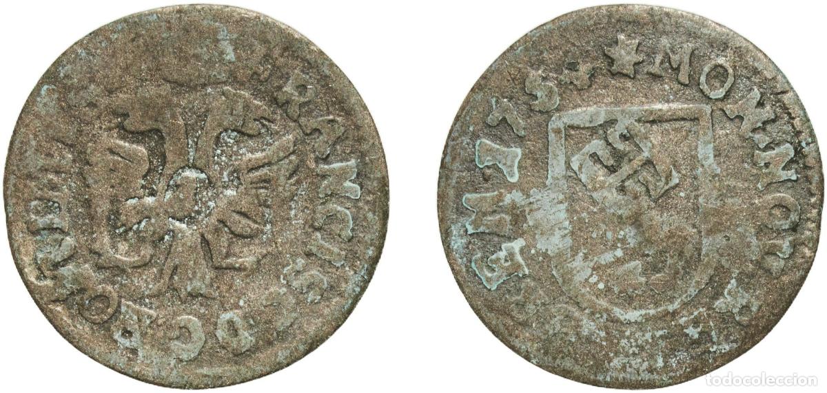 Monedas antiguas de Europa: Germany City of Bremen German states 1754 1 Groten Billon (2938000) 0.58g F KM 213