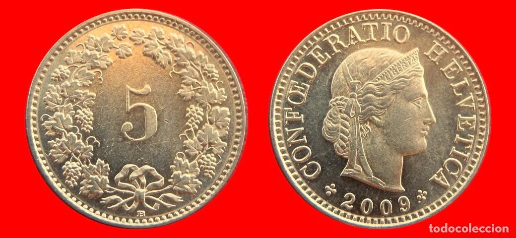 Monedas antiguas de Europa: 5 RAPPEN 2009 SUIZA-155541