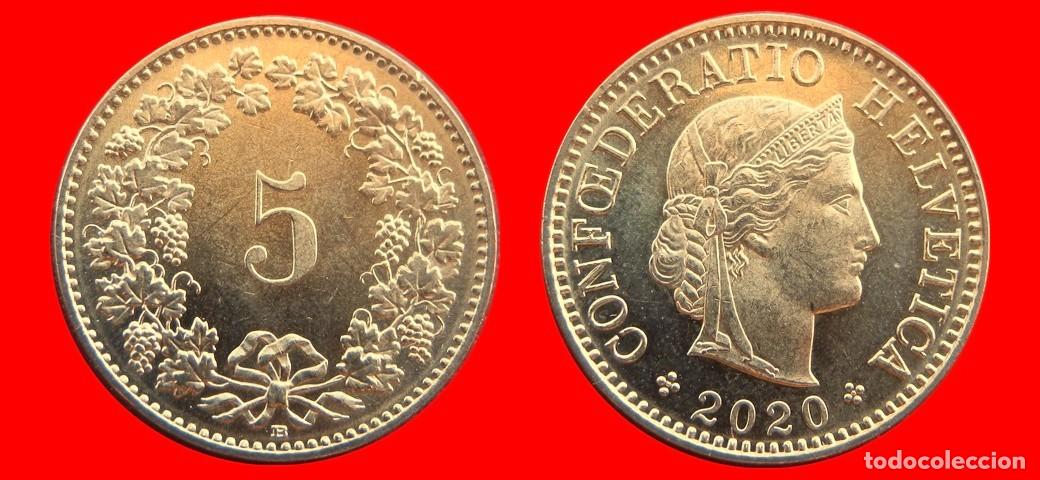 Monedas antiguas de Europa: 5 RAPPEN 2020 SUIZA-155545