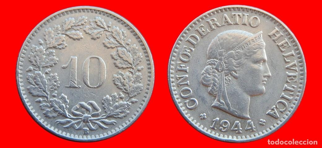 Monedas antiguas de Europa: 10 RAPPEN 1944 SUIZA-155546