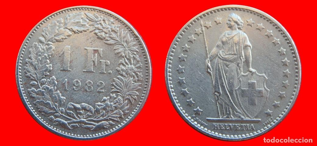 Monedas antiguas de Europa: 1 FRANCO 1982 SUIZA-155552