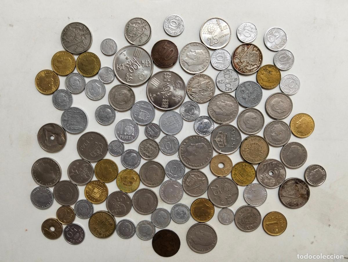 Monedas antiguas de Europa: LOTE 85 MONEDAS , FRANCISCO FRANCO Y JUAN CARLOS